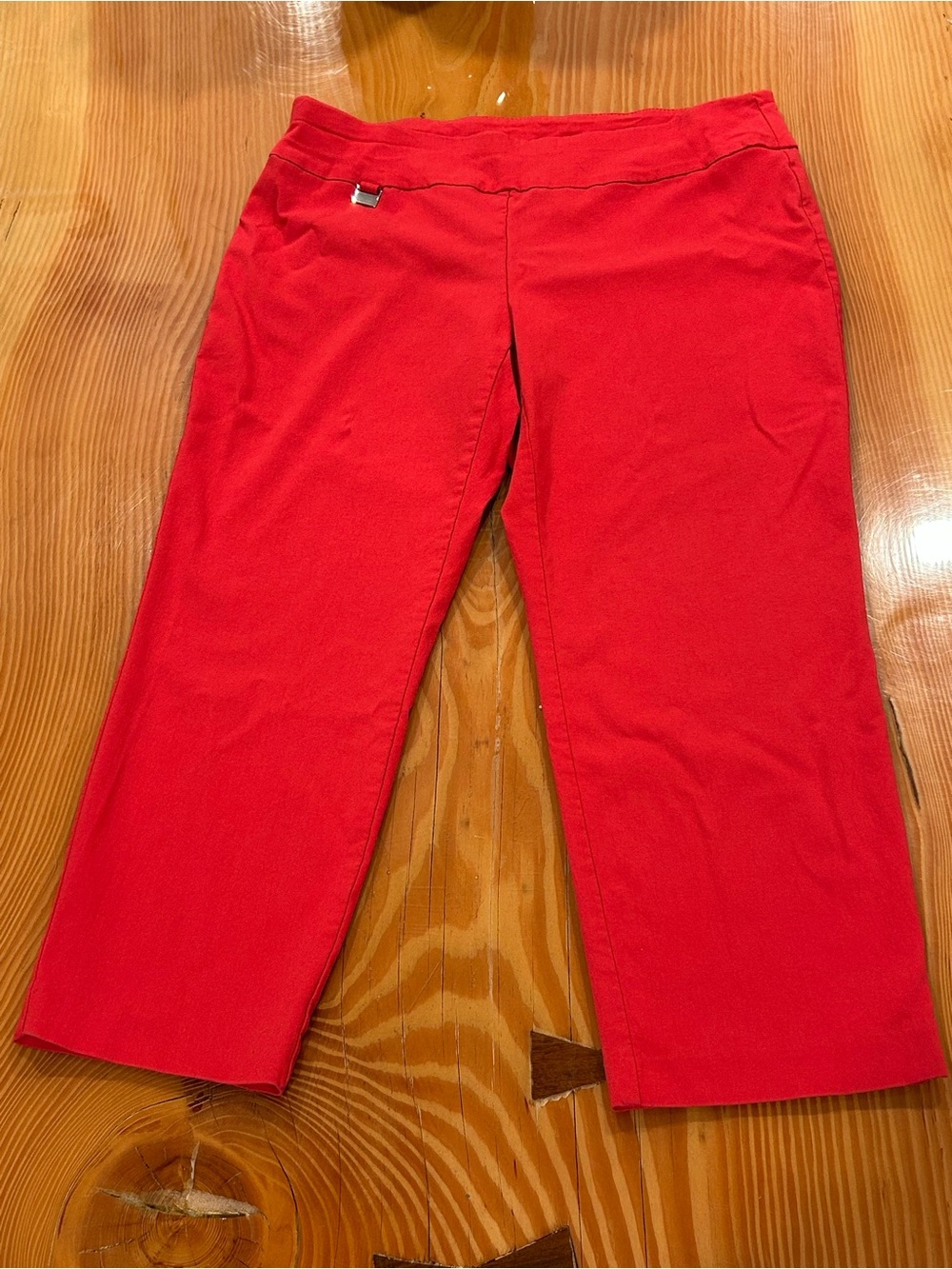 Alfani Red Capri Pants